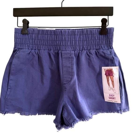 Vanilla star Easy Short Designed In New York Pull On purple shorts Size M - Picture 3 of 8